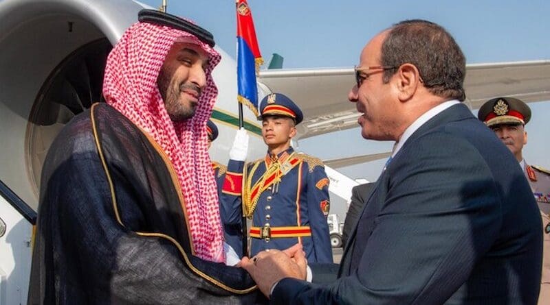 ولي العهد السعودي الأمير محمد بن سلمان يشرف على اتفاقية المجلس الأعلى السعودي المصري خلال زيارة السيسي